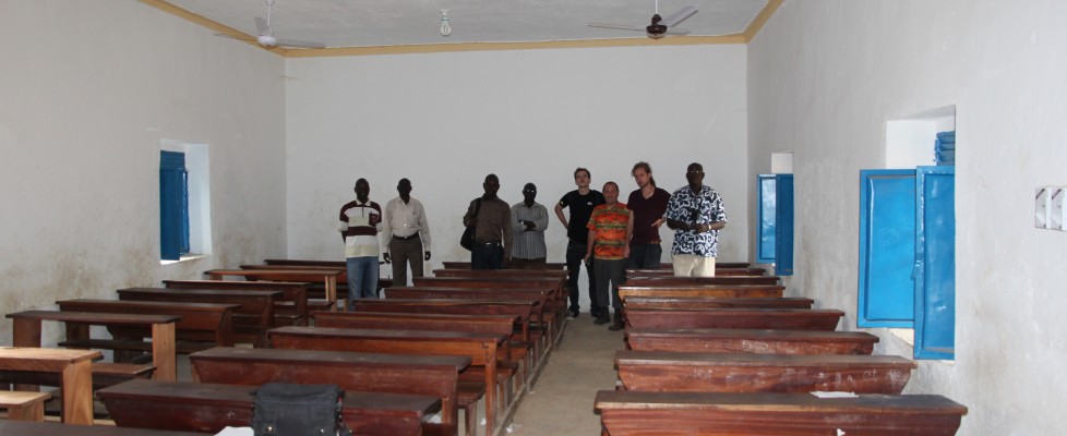 Die Renovierung des Klassenraumes der St. Theresa Grundschule in Juba
